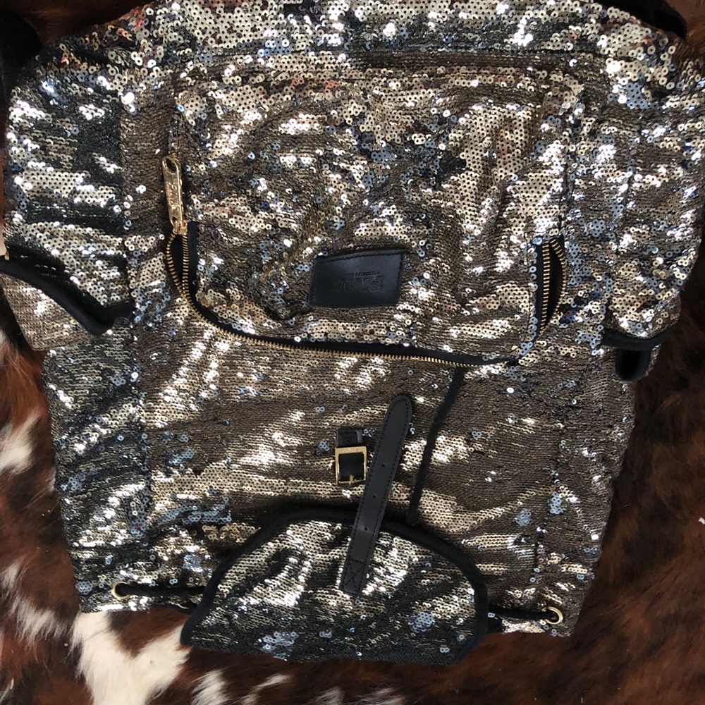 Victoria’s Secret Pink Gold Backpack